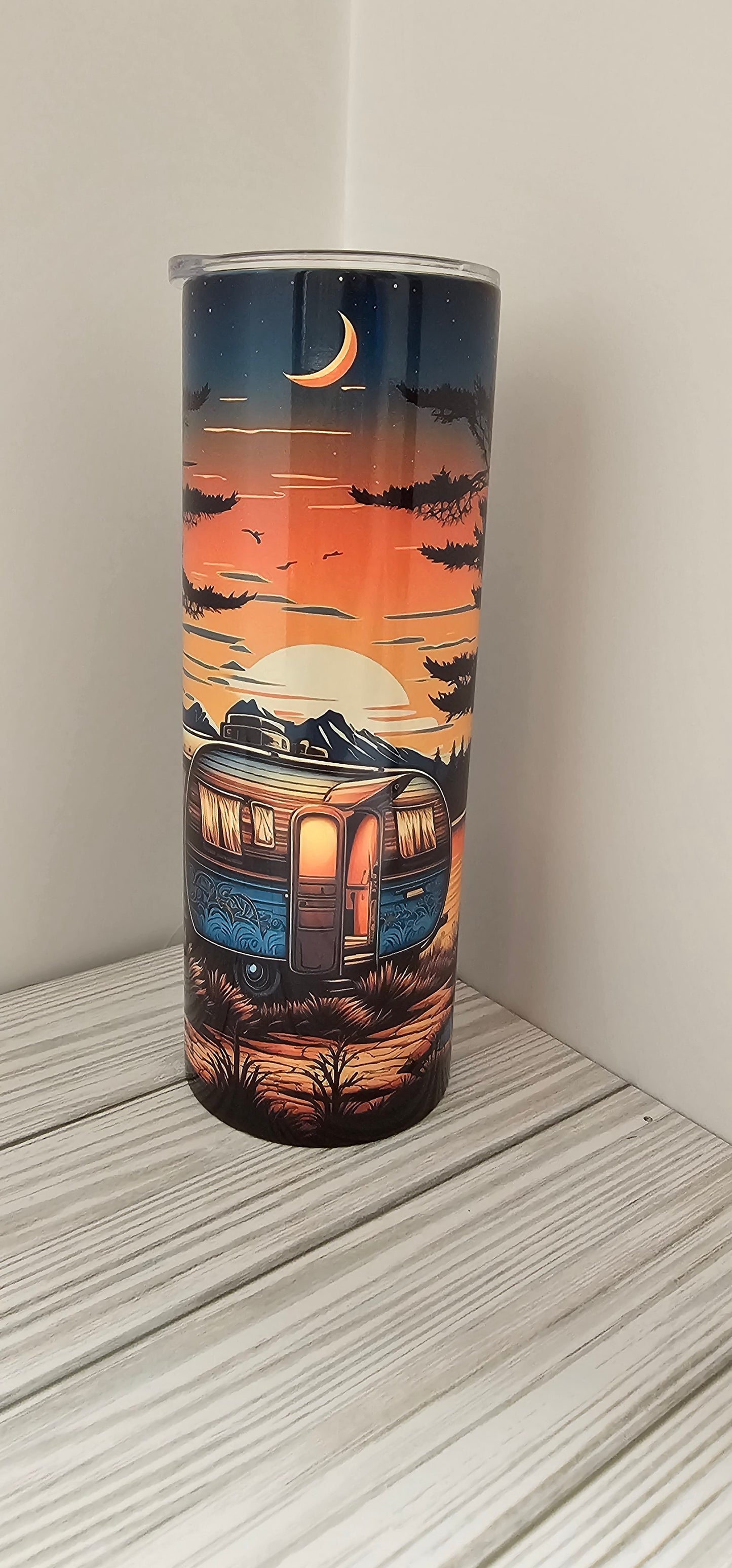 Camping (Trailer) - 20oz Tumbler