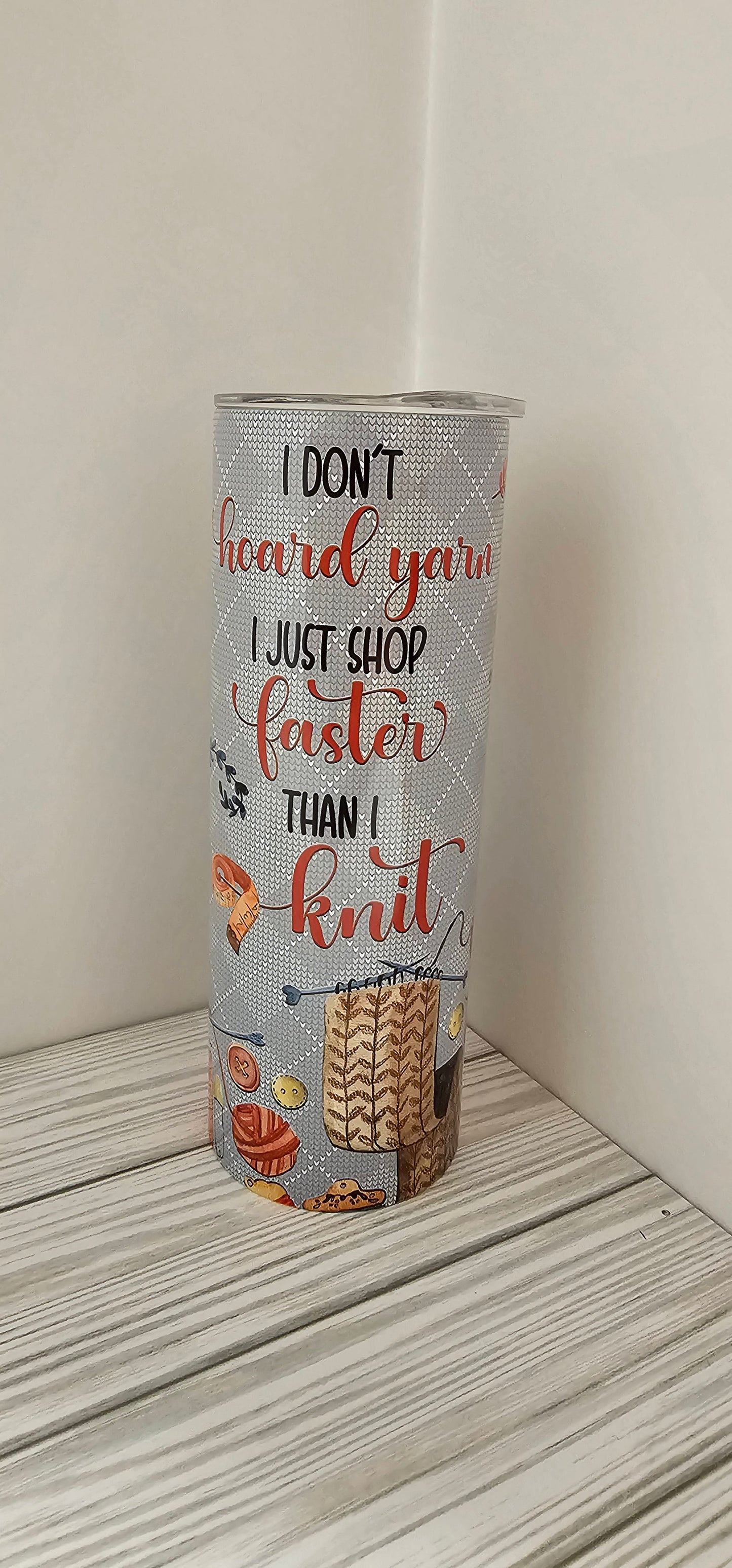 Knitting- 20oz Tumbler