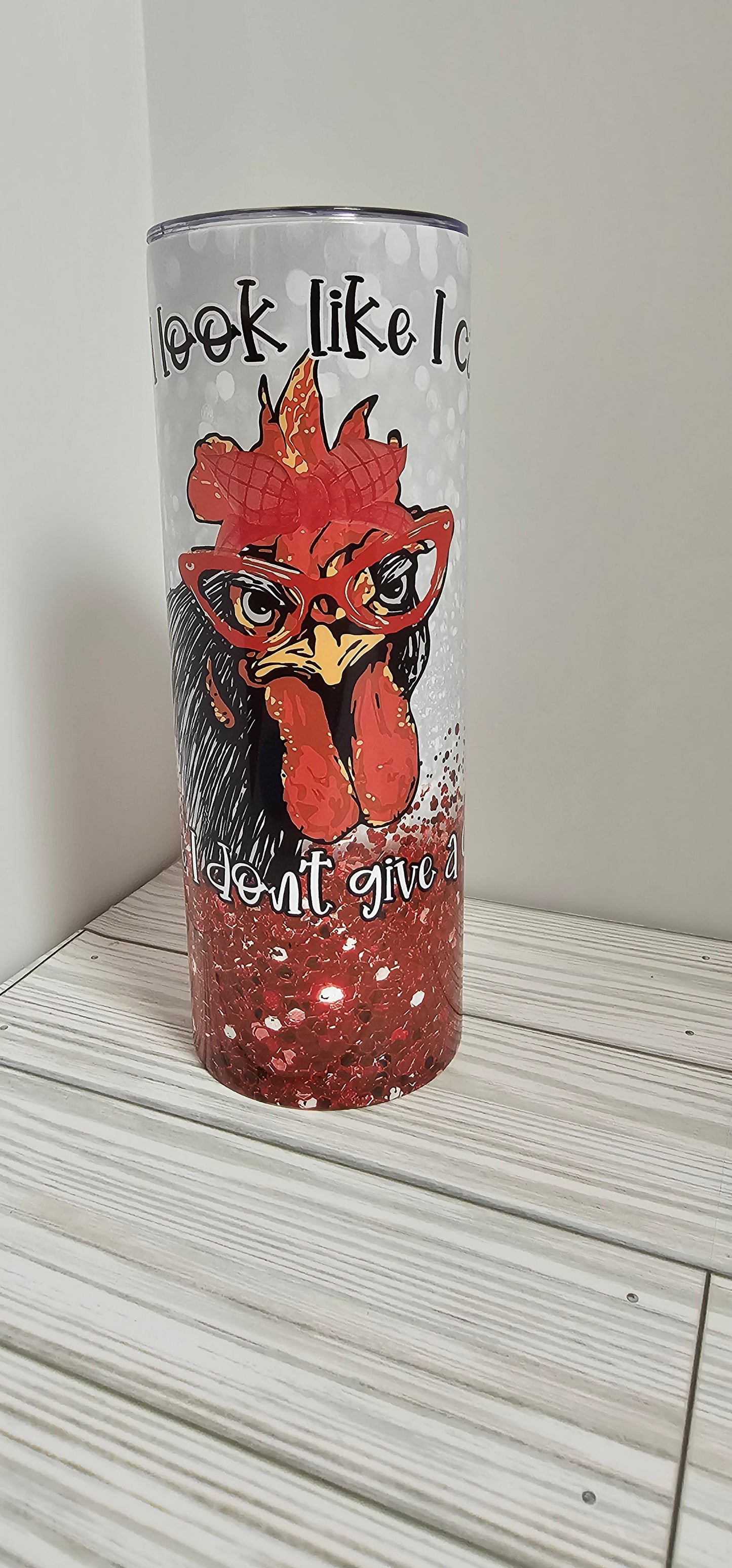 Does it Look Like I Care- 20oz Tumbler