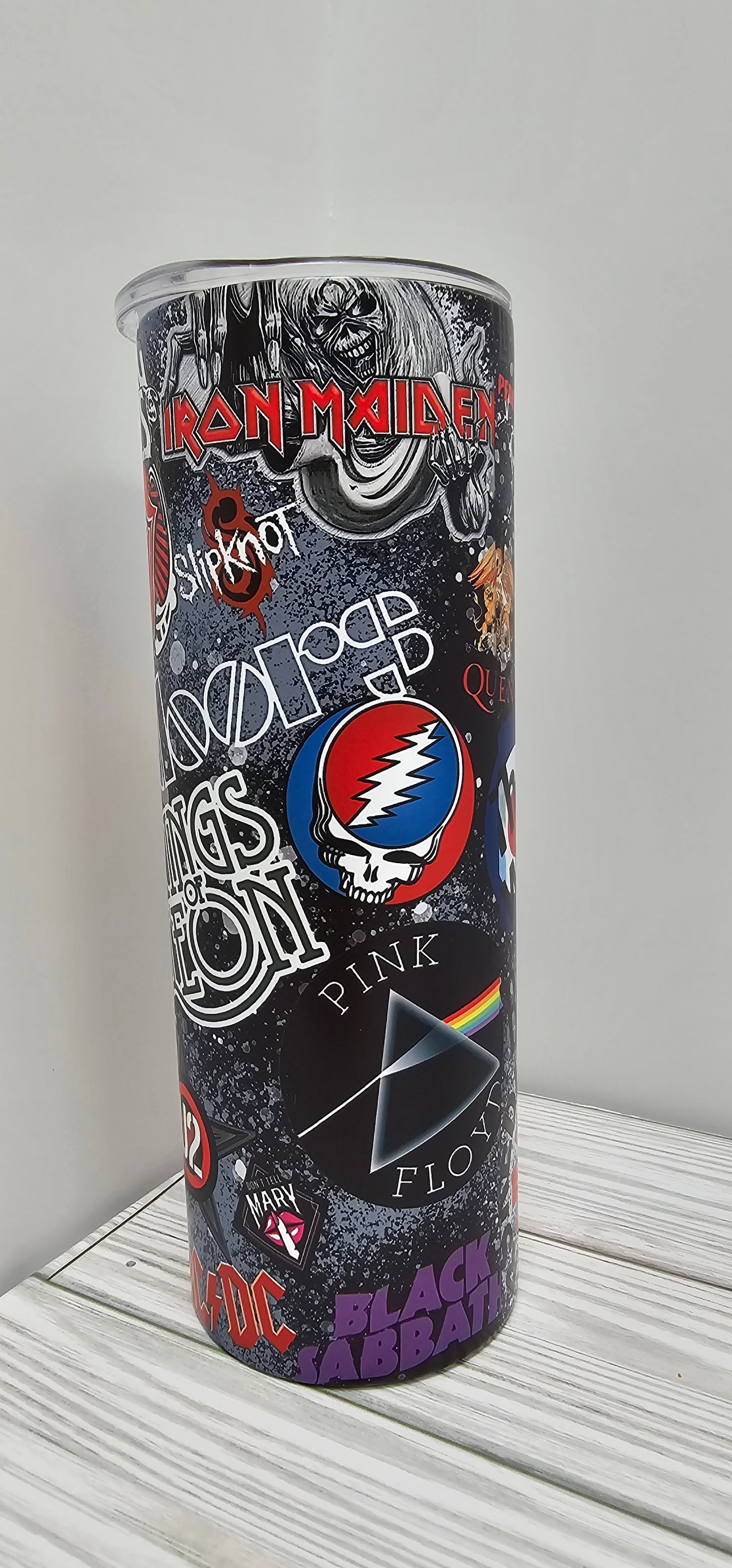 Heavy Metal and Rock Bands - 20oz Tumbler