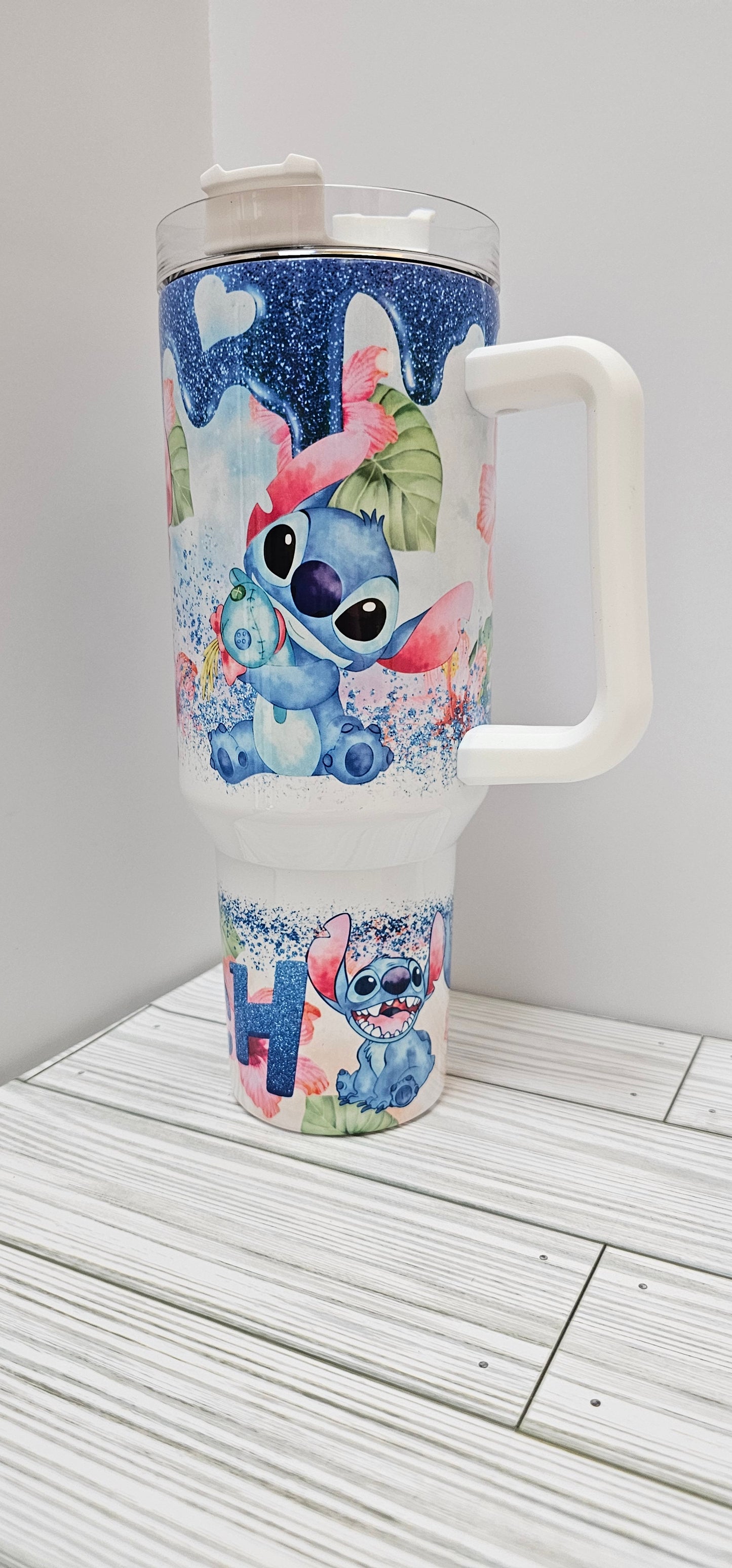 Blue Alien - 40 Oz Tumbler