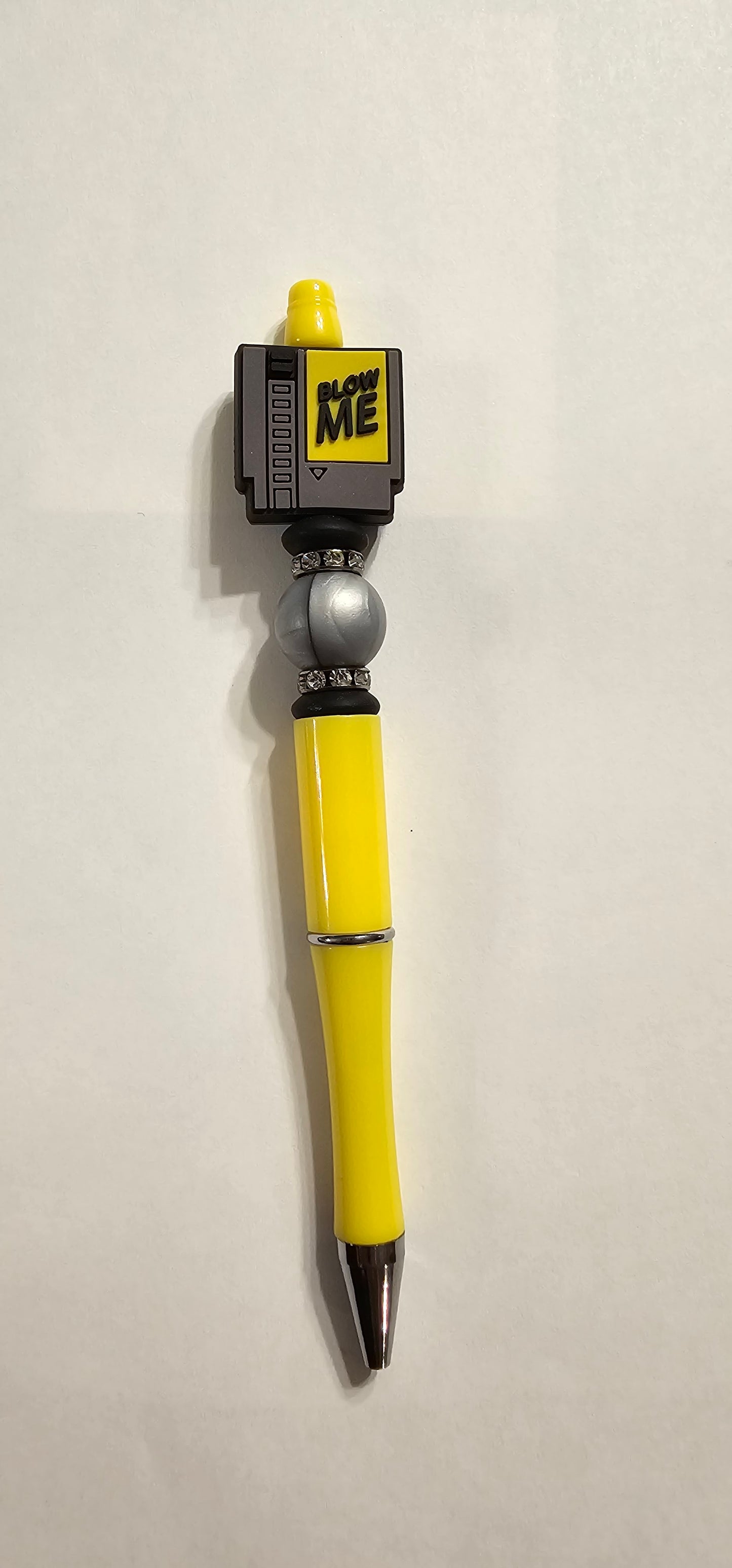 NES Cartridge Beaded Pen