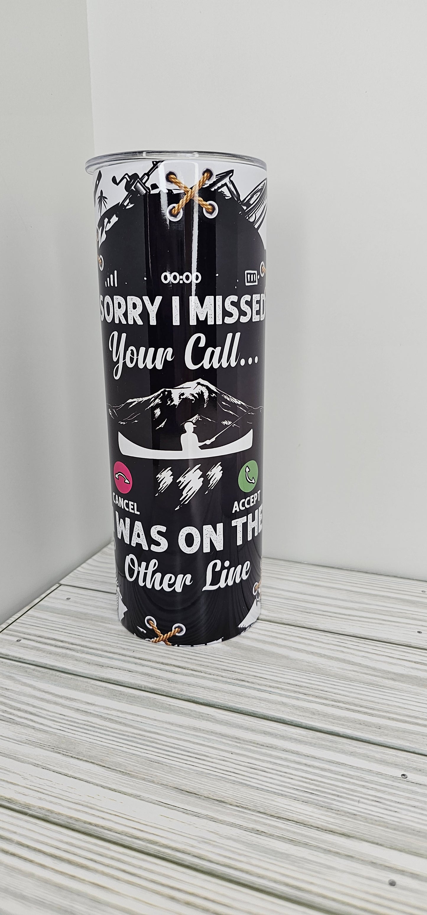 On the other line (Fishing)-20oz Tumbler