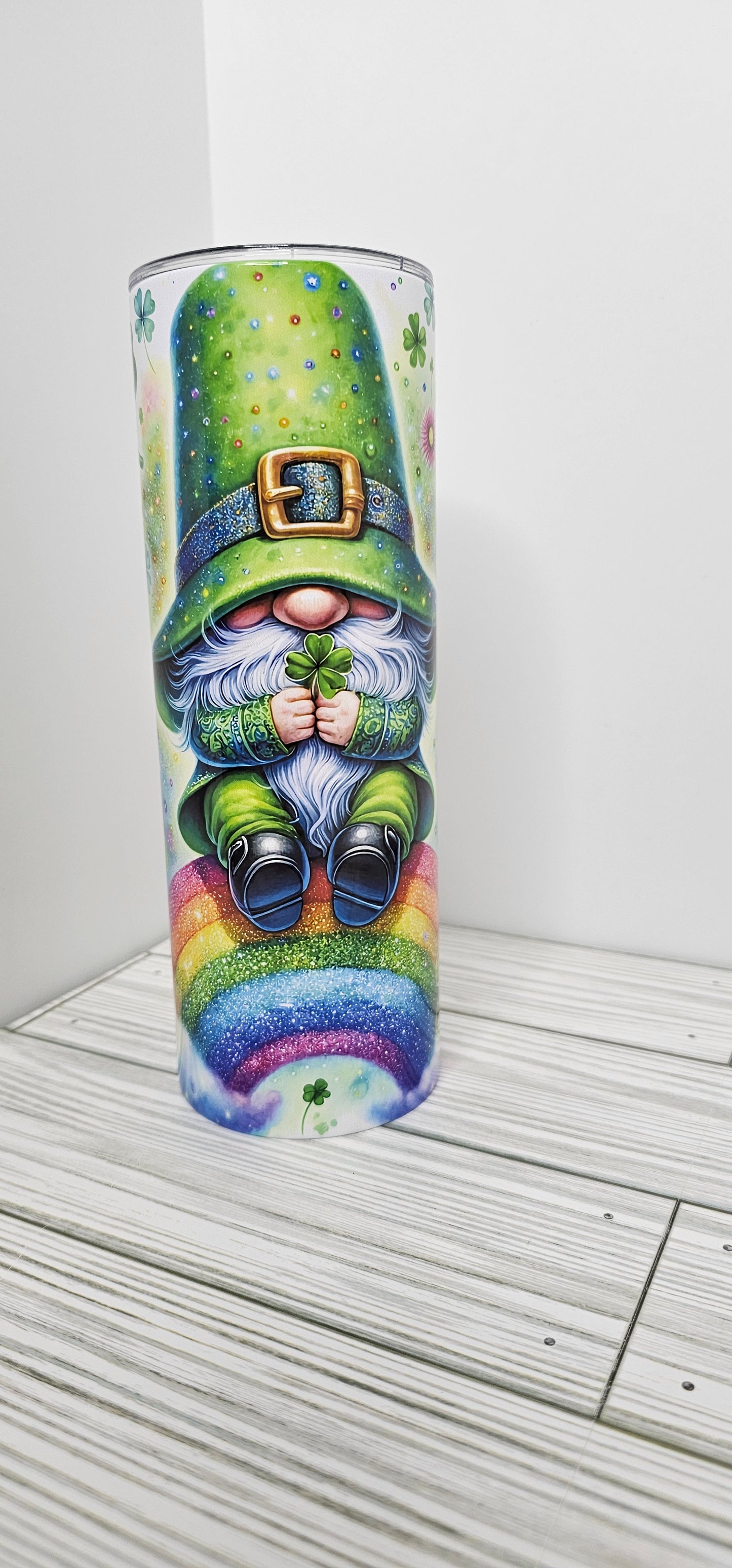 St. Patrick's Day Gnome-20oz Tumbler