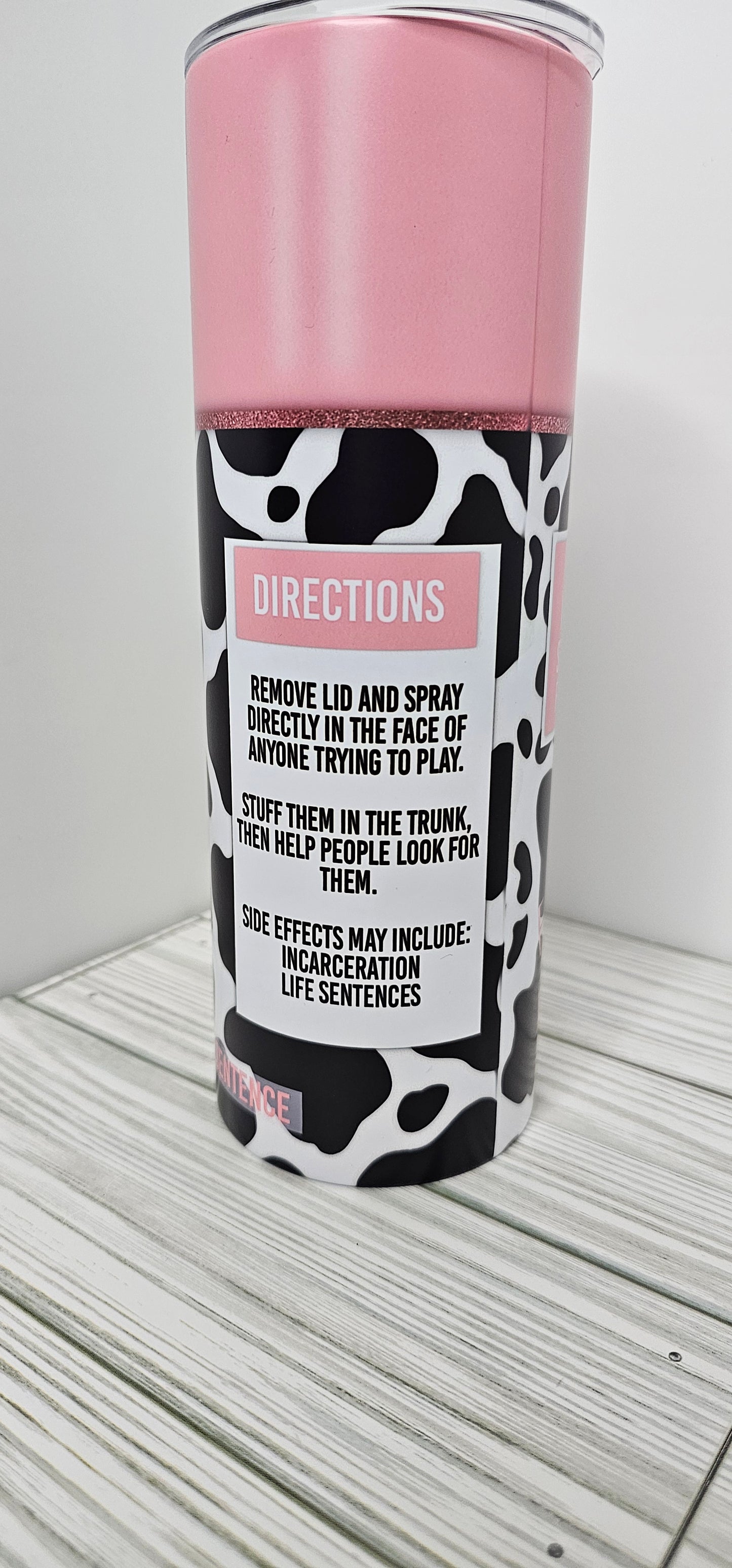 Listen Heifer Spray-20oz Tumbler