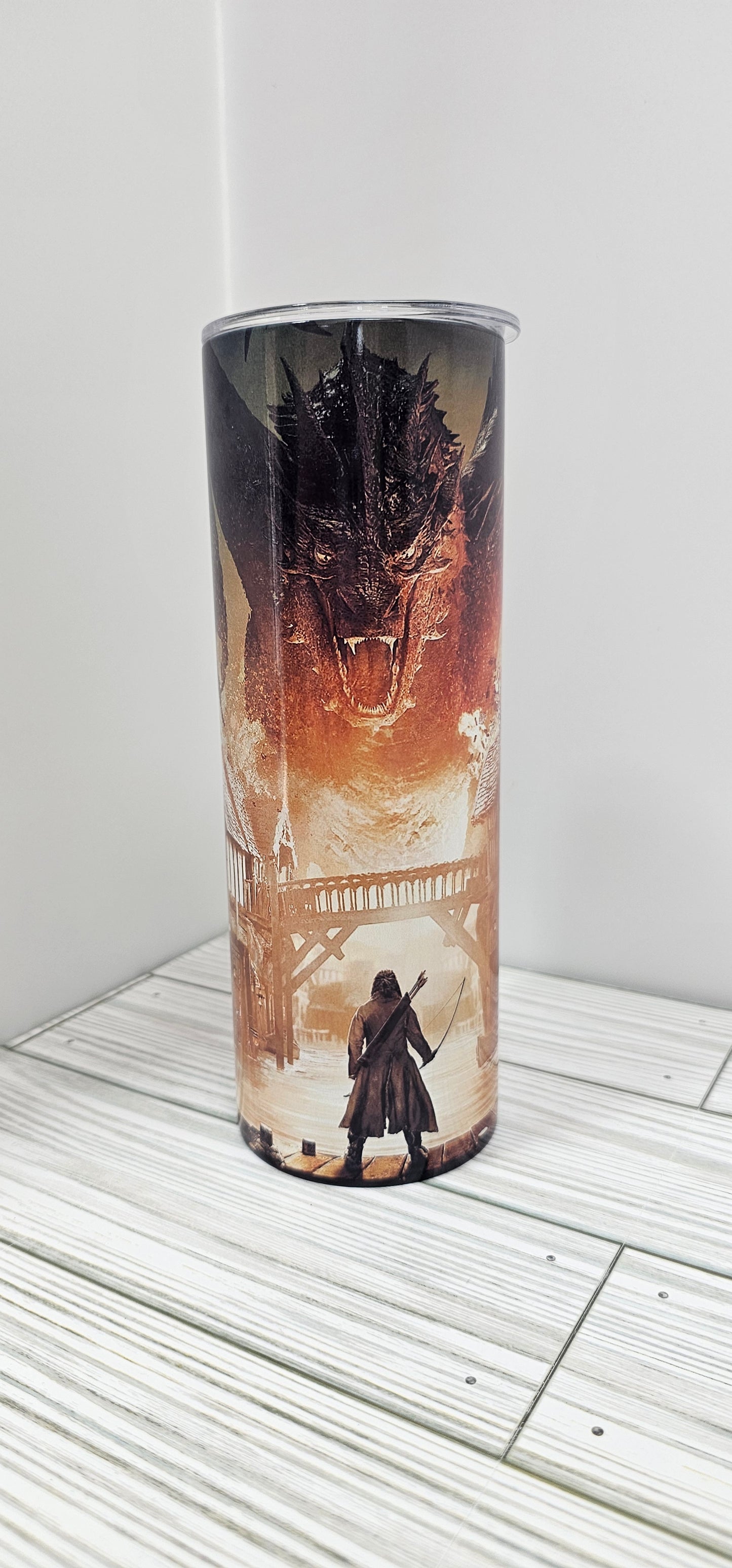 Destruction of Lake-Town (LOTR)-20oz Tumbler