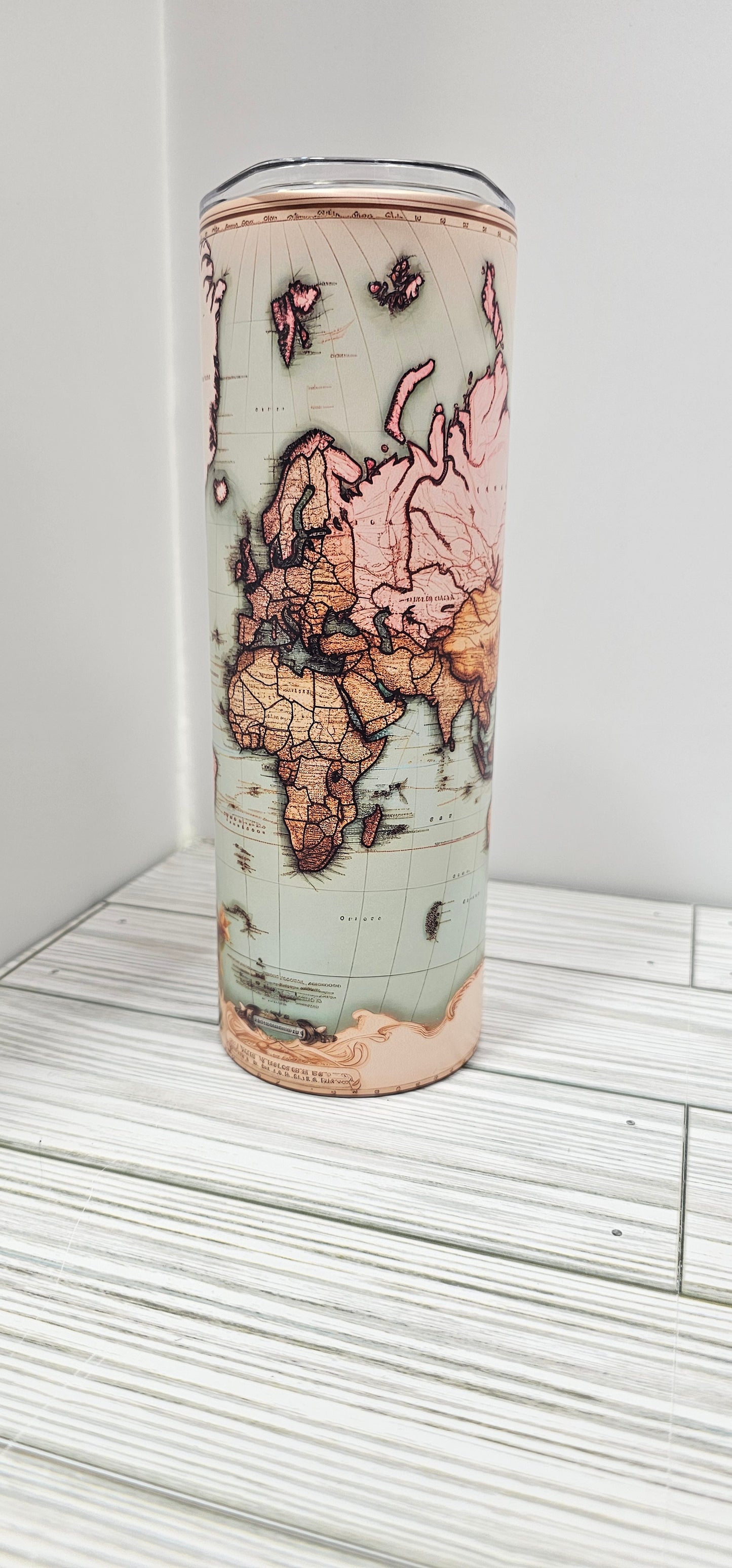 World Map-20oz Tumbler