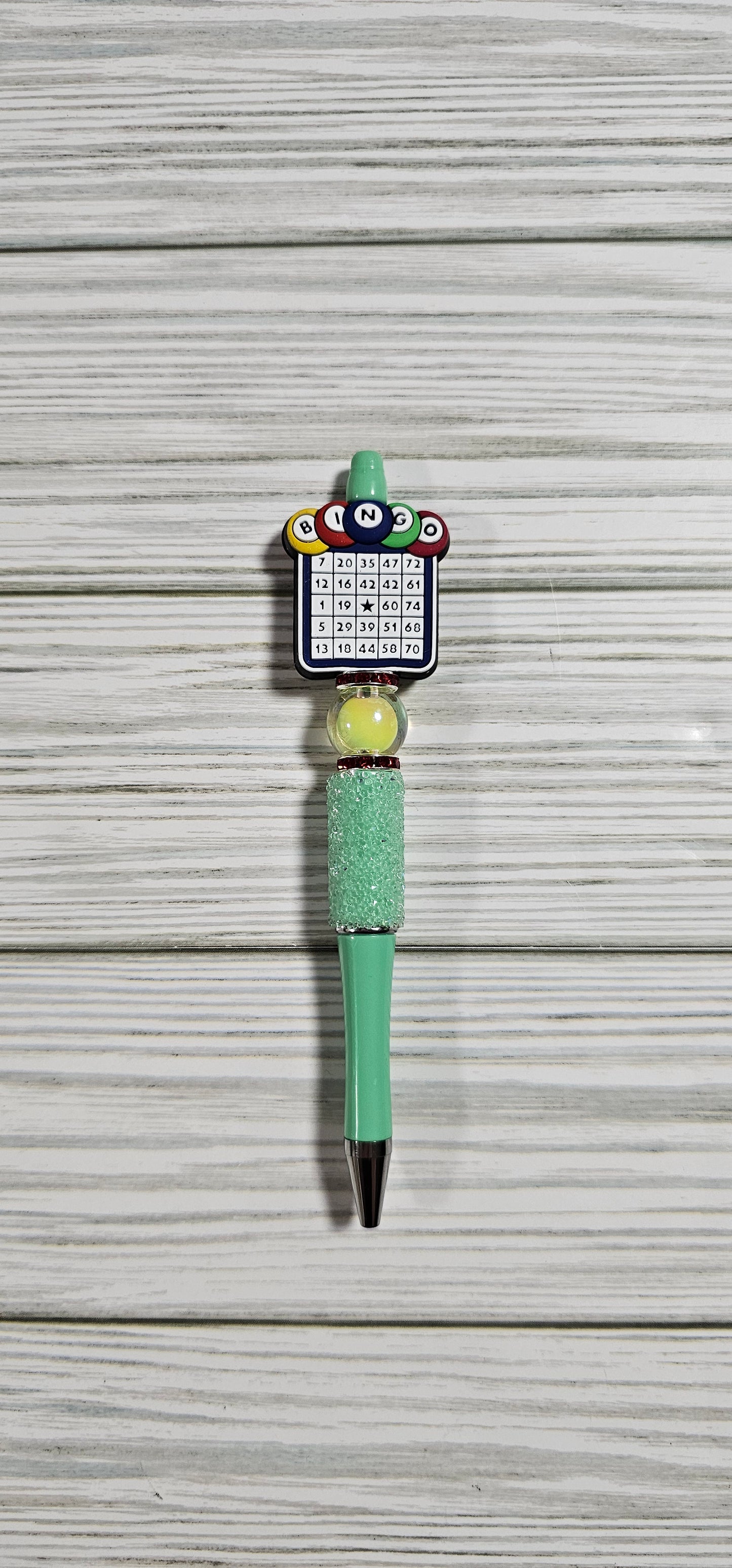 Bingo-Beaded Pen