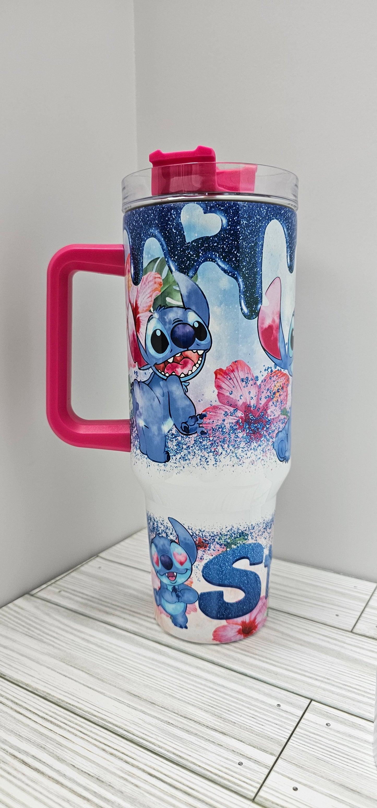 Blue Alien - 40 Oz Tumbler