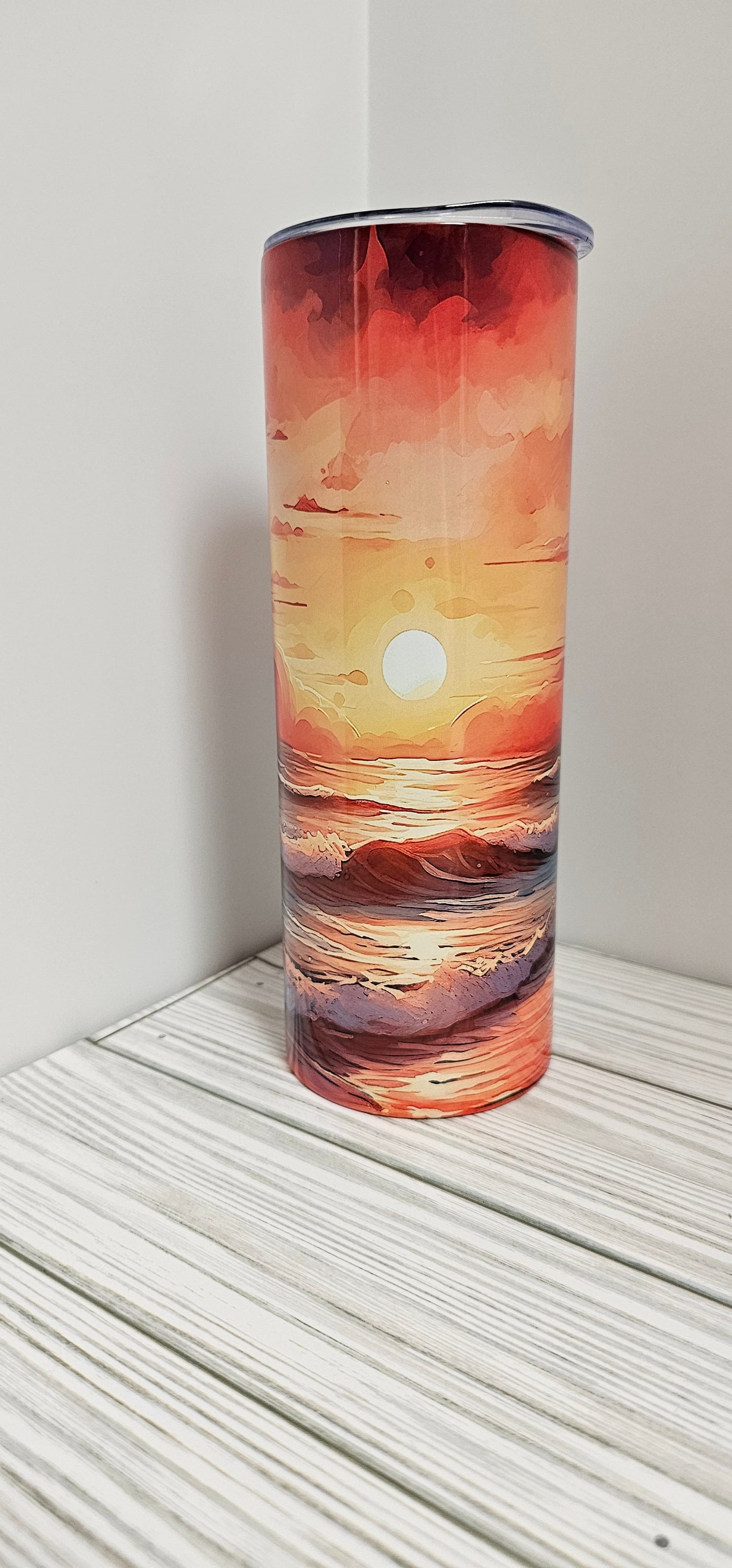 Beach Sunset - 20oz Tumbler