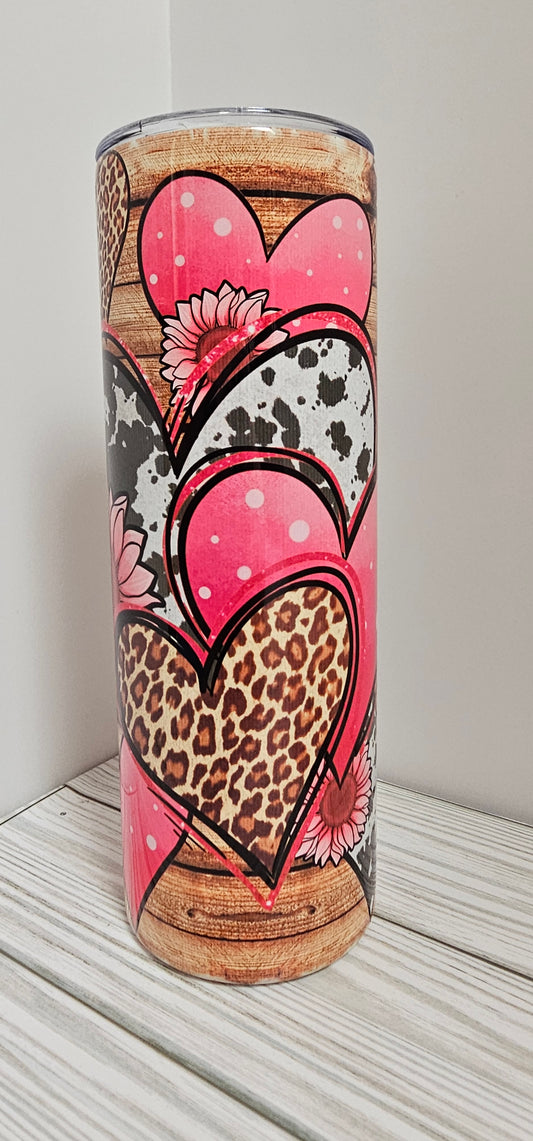 Western Heart- 20oz Tumbler