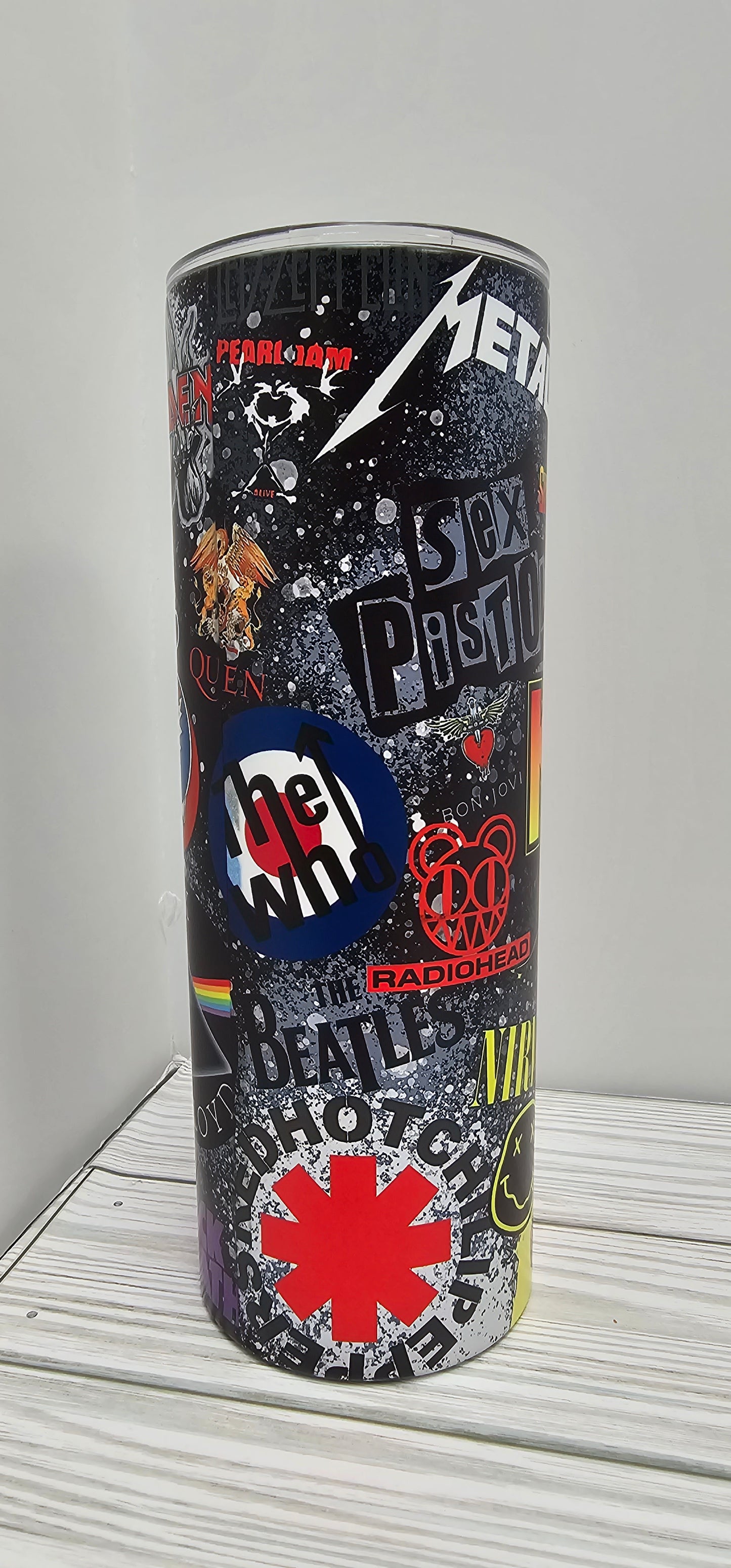 Heavy Metal and Rock Bands - 20oz Tumbler