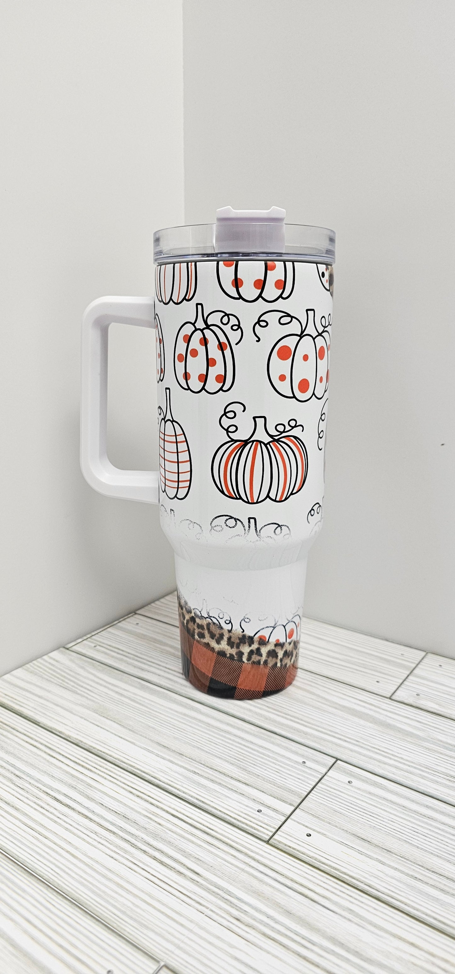 Plaid Pumpkins