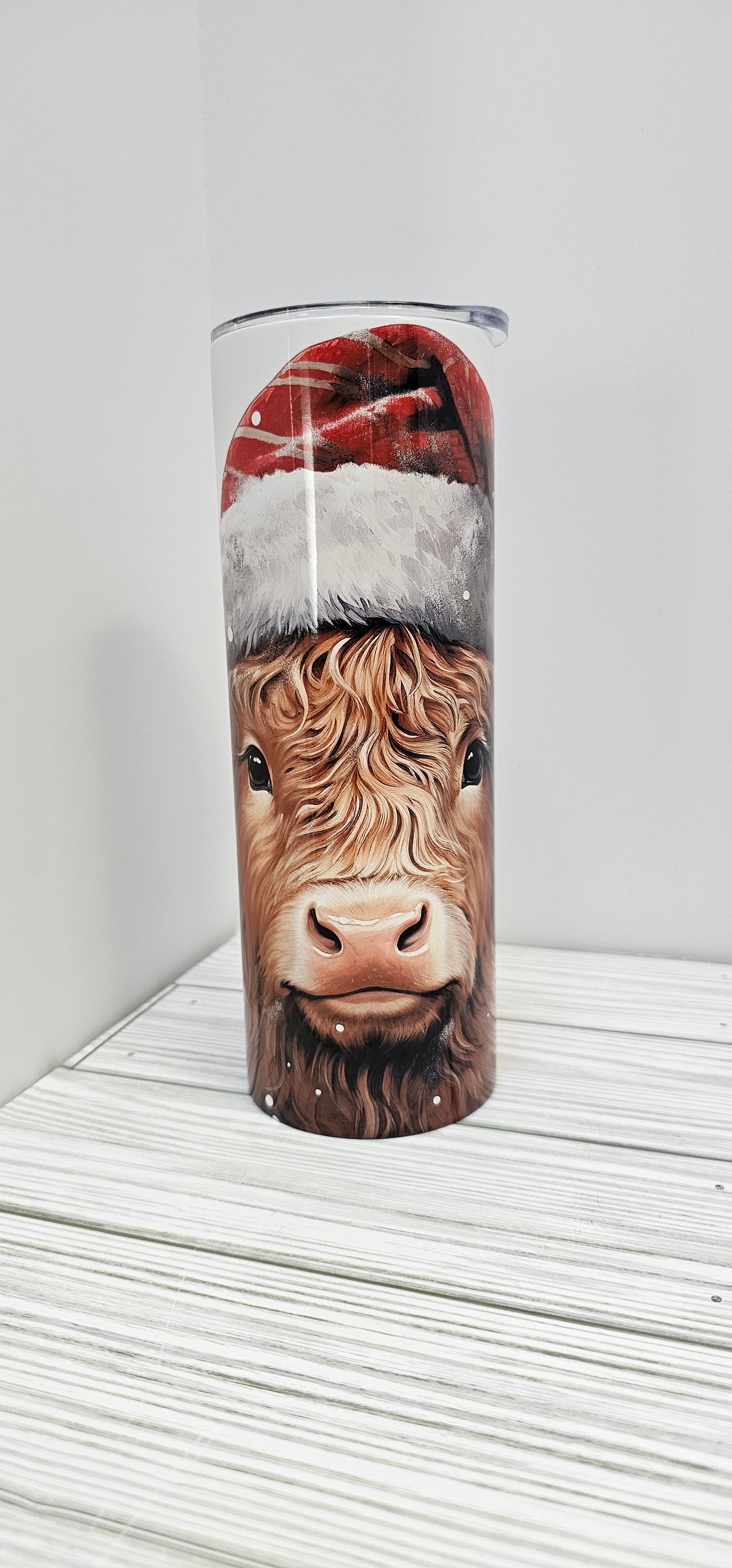 Santa Cow Tumbler