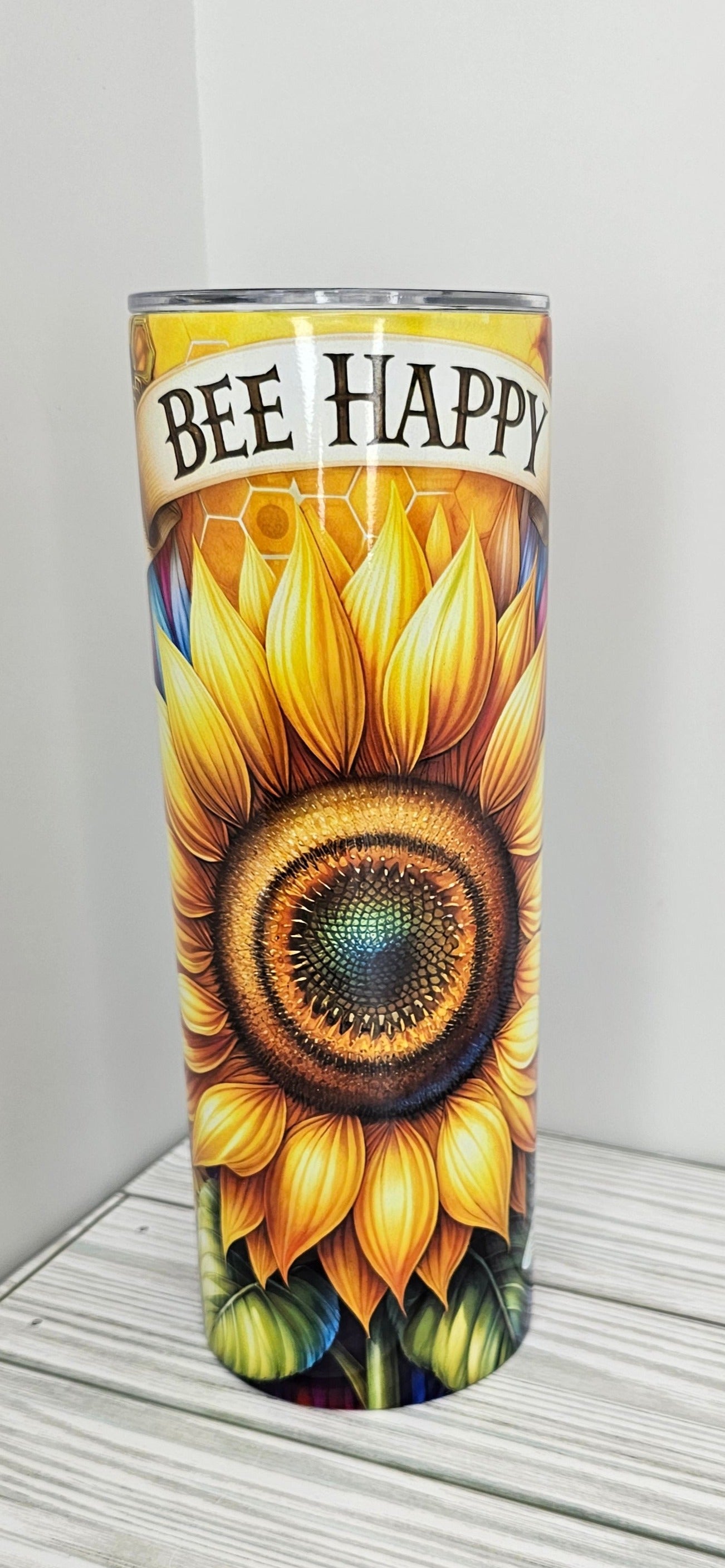 Bee Happy-20oz Tumbler