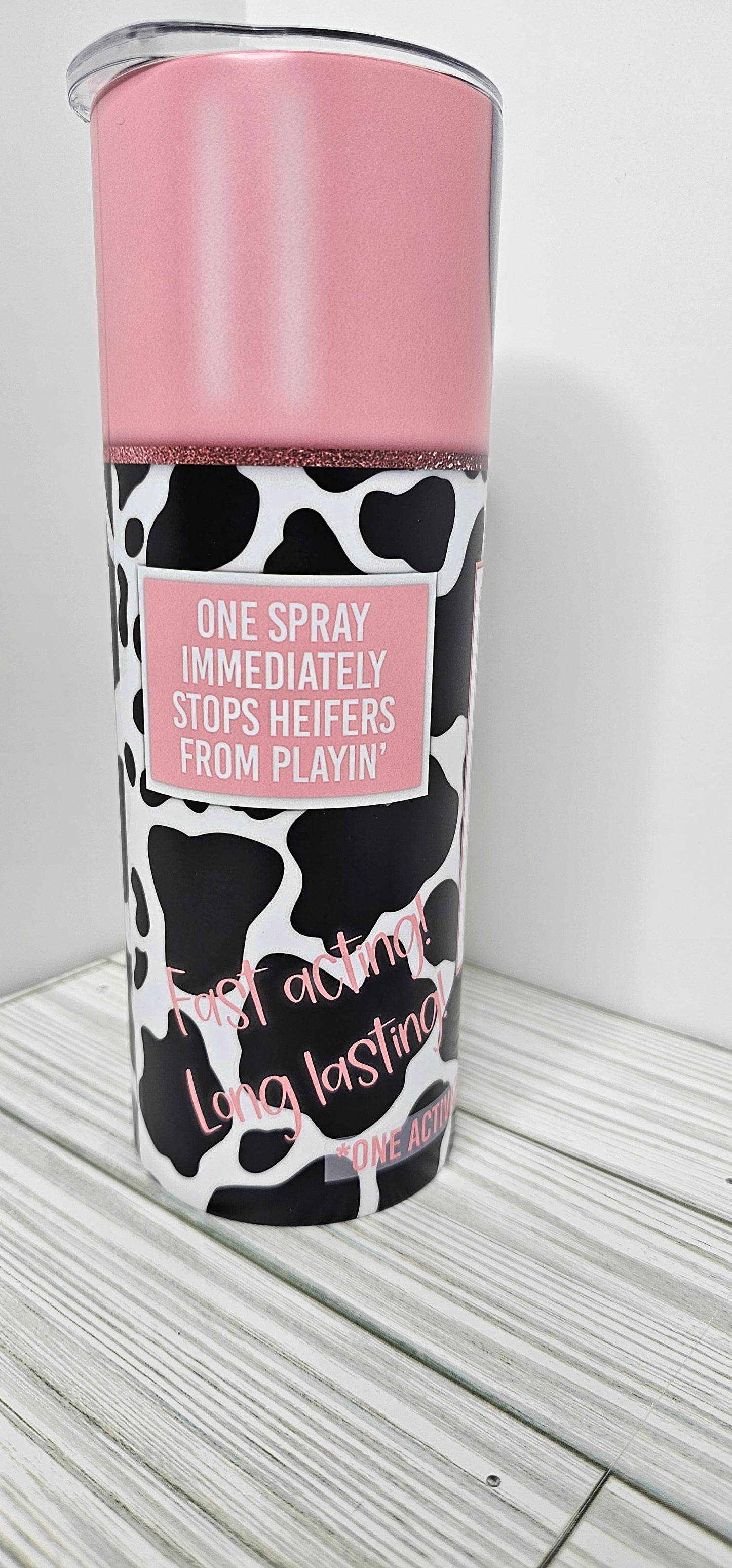 Listen Heifer Spray-20oz Tumbler