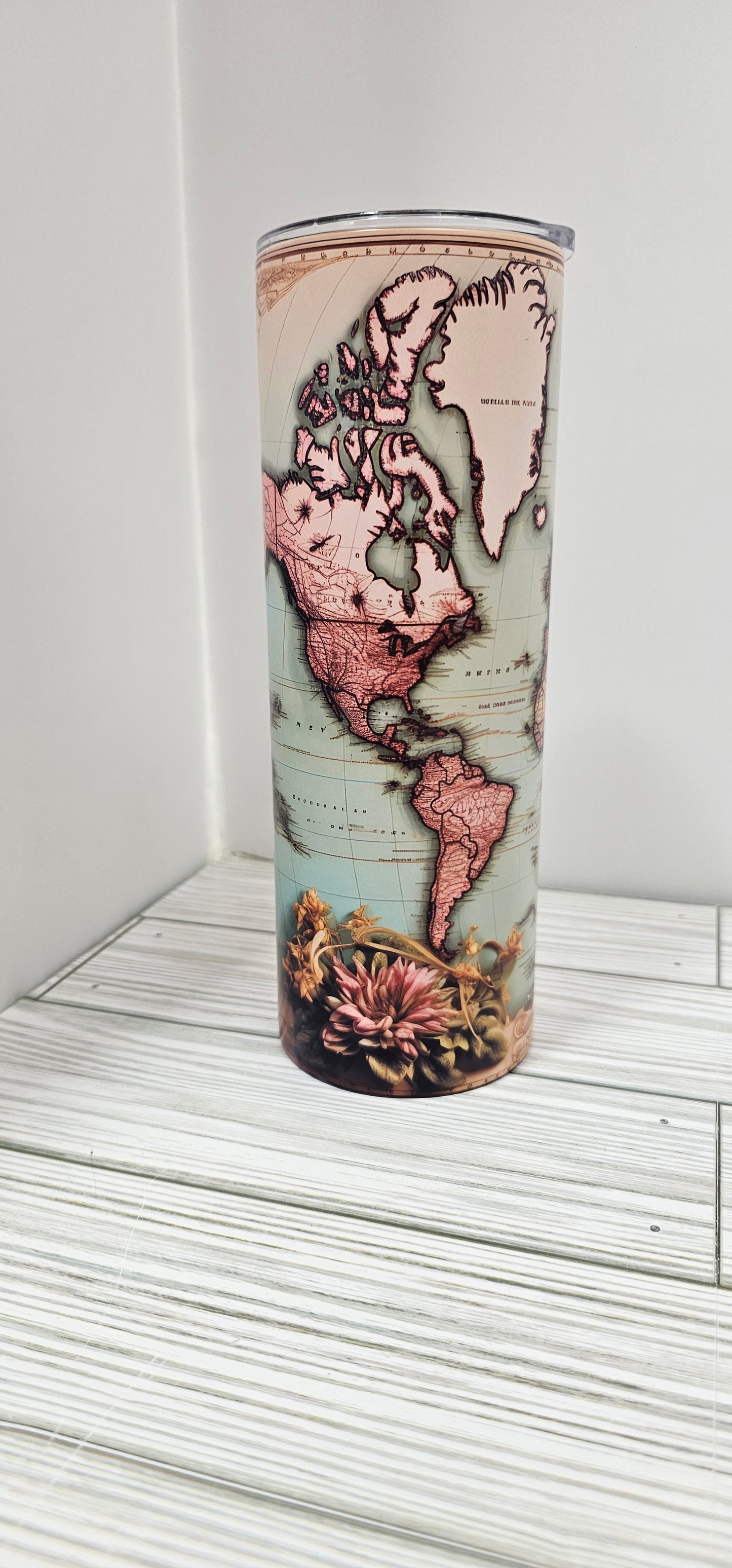 World Map-20oz Tumbler