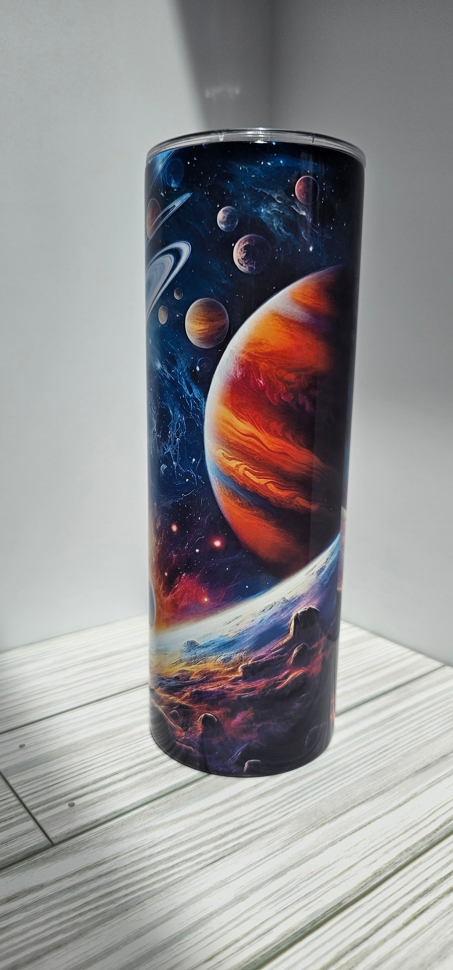 Astronaut with Planets -20z Tumbler