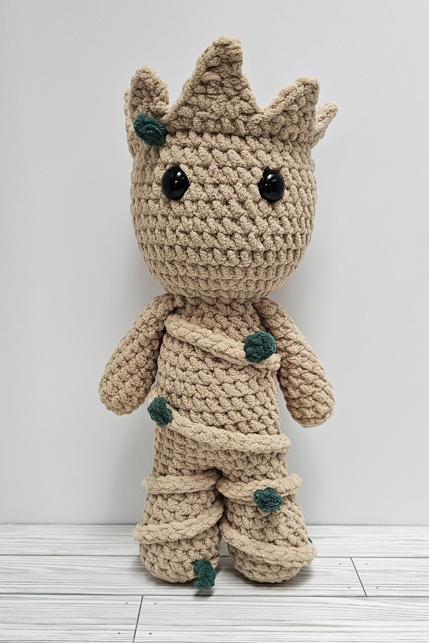 Crocheted Tree Man
