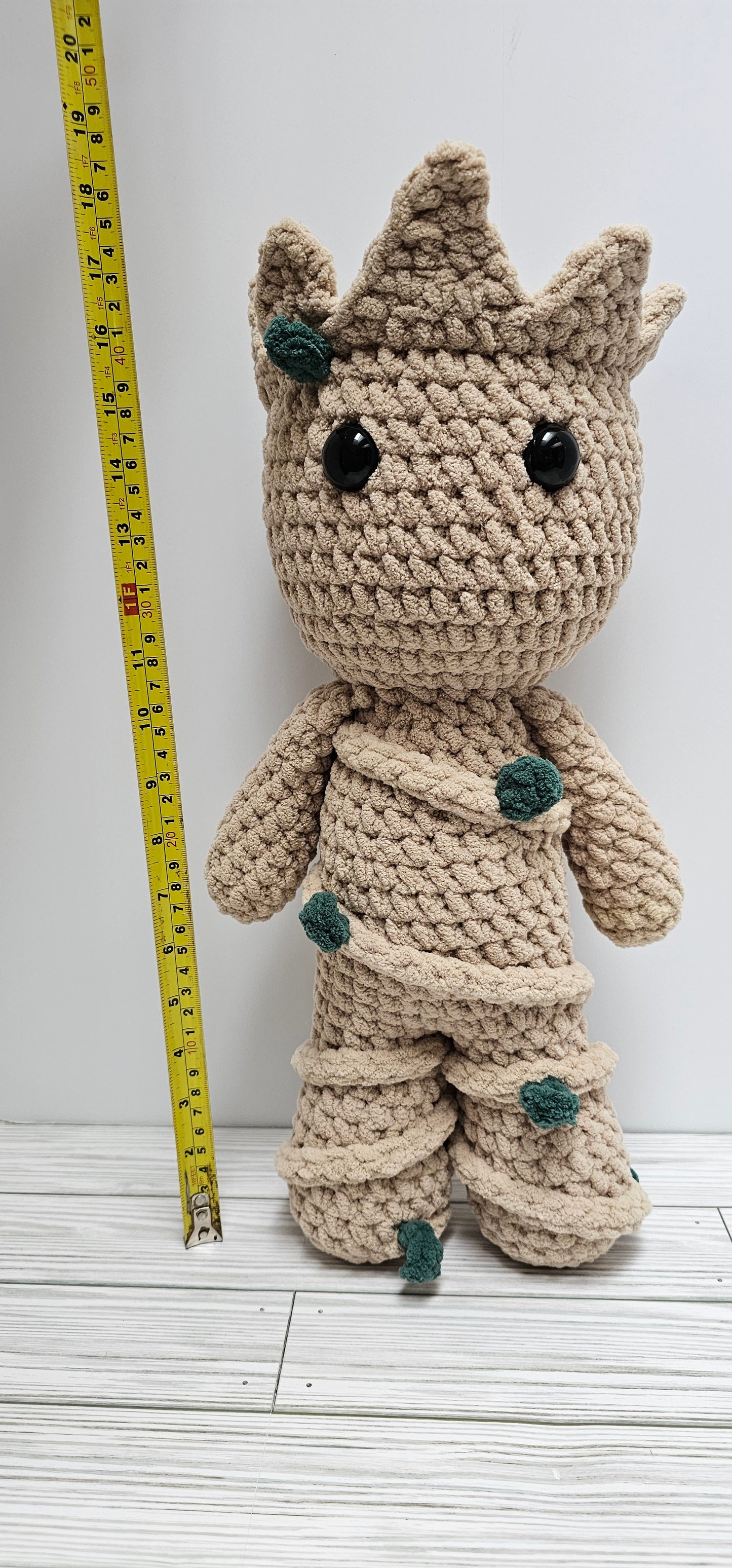 Crocheted Tree Man