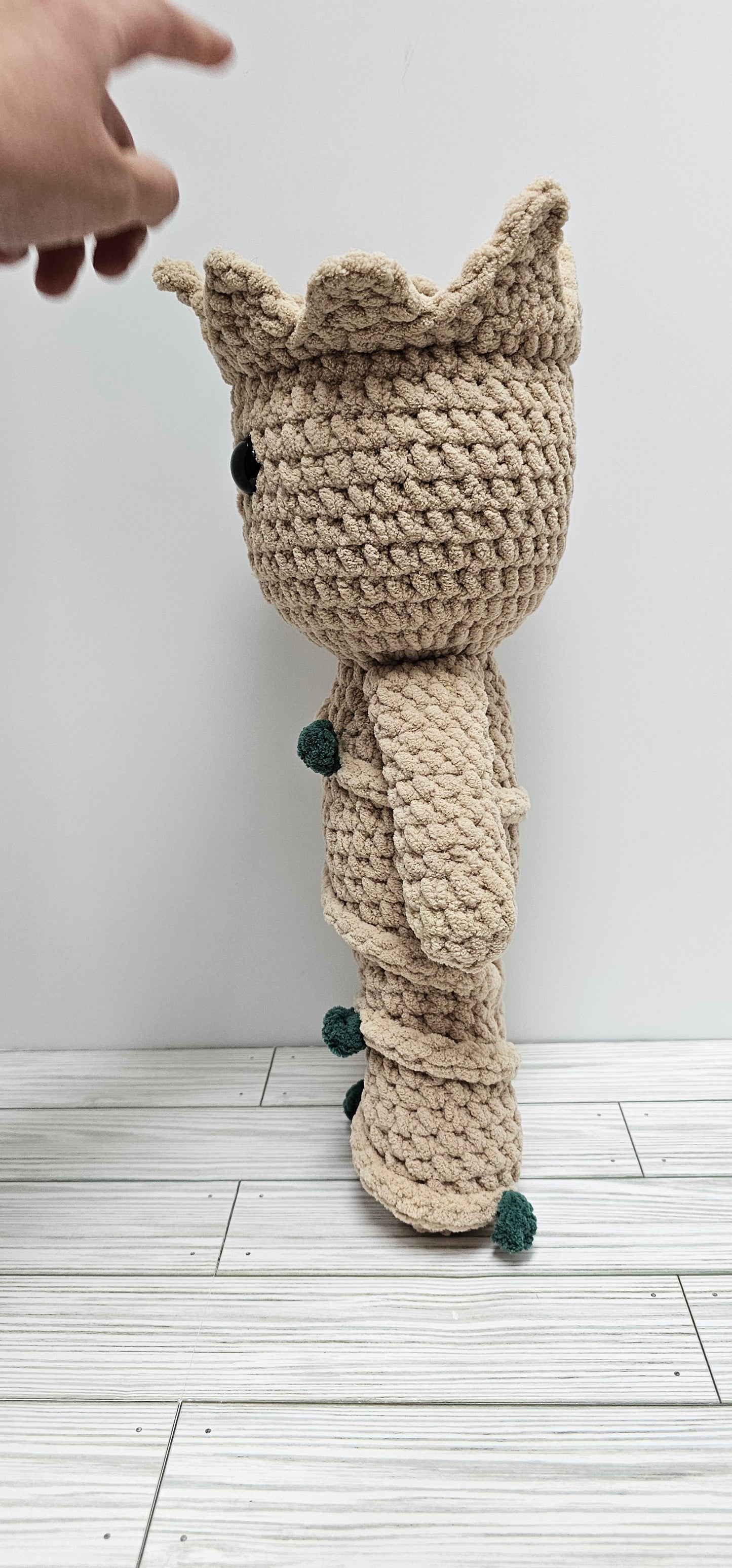 Crocheted Tree Man