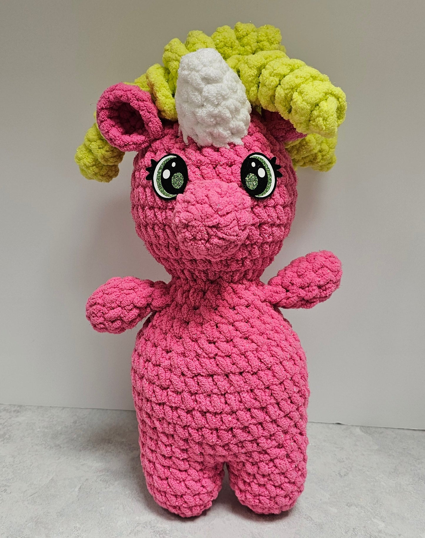 Crochet Standing Unicorn